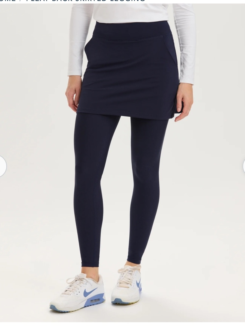 Renwick Pleat Back Skirted Legging